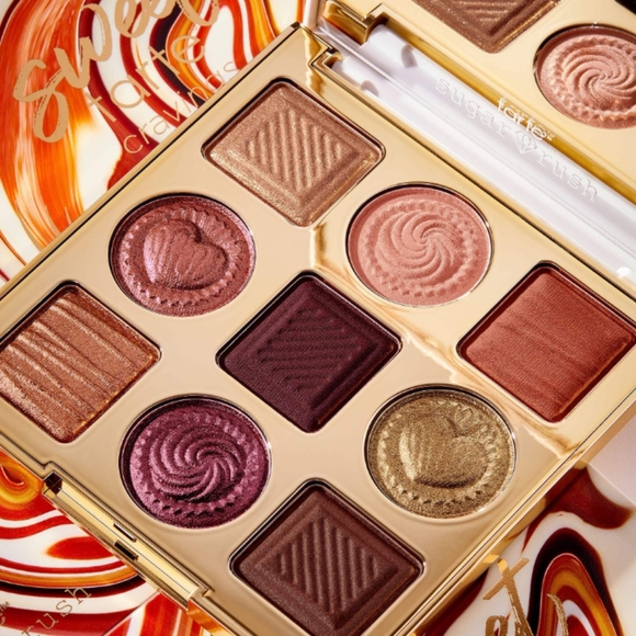 NIB tarte Sugar Rush Cravings Eyeshadow Palette -9 shades - Picture 1 of 10